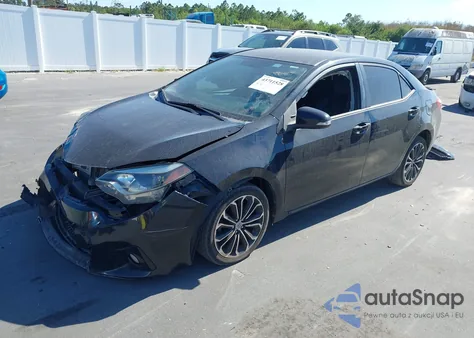 2016 Toyota Corolla S Plus from USA, damaged, VIN 5YFBURHE7GP375885